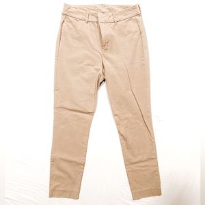 Old Navy Pixie High Rise Pant with Secret-Slim Pockets in Khaki (6)